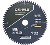 Пильный диск SHYLD по ламинату твердосплавный 235x30 мм, 64 зуба 6692502