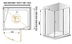 Душевой уголок Cezares ELENA-W-AH-1-120/100-P-Cr-R 120x100 рифлёный, прямоугольный, правосторонний