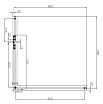 Душевой уголок Aquanet Logic AE32-S-100x100U-CT 100x100