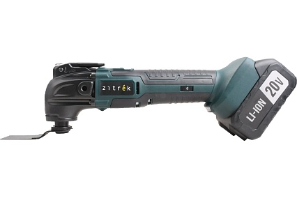 Реноватор аккумуляторный Zitrek ZKOT20, 20В, 1x4.0Ач + набор предметов 9шт 085-1029