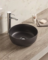 Раковина Art&Max AM-102-MB 35.8 см черный