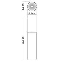 Ерш напольный WasserKRAFT Kammel K-8300WHITE