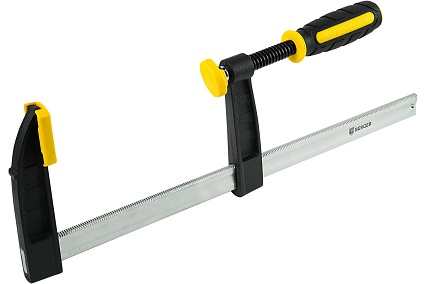 F-образная струбцина Berger BG 80*400мм, зажим до 270кг BG1937