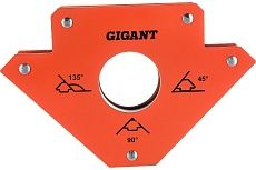 Угольник магнитный стрелка 75LBS (45, 90, 135 град; усилие 34 кг) Gigant G-0512