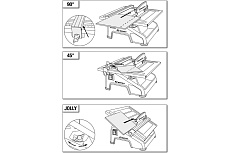 Электрический портативный плиткорез MONTOLIT F2 0,55 кВт, диск 180х22,2 мм 905EVO2