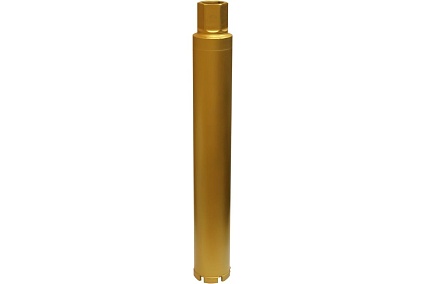 Коронка алмазная Профи (62х450 мм) Практика KA-062-450