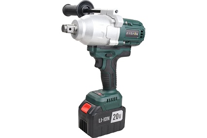 Гайковерт аккумуляторный бесщеточный Zitrek Crusher 20 PRO MAX в кейсе, 20В, 2000 Нм, 2x6,0Ач 085-1023