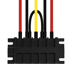 Стабилизатор напряжения Powercom WM-5000VA 4000Вт 5000ВА графитовый 1928738
