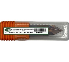 Зенковка твердосплавная TORNERI 16x85 мм, угол 60, z=3 Т023888