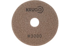 Алмазный гибкий шлифовальный круг (черепашка), 100 мм, Р3000, мокрый KRUGO PPW043000