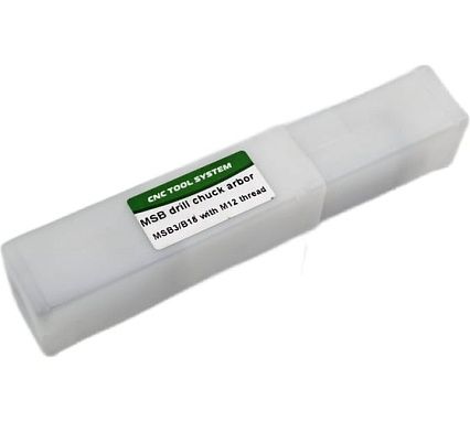 Конус переходной к сверлильному патрону КМ3/В18 под резьбу М12x1.75 TORNERI 045722