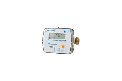 Теплосчетчик Sanext Mono CU Ду 20 мм, 2,5 м3/ч, обратный, M-BUS/2 имп. входа 5785