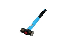 Кувалда WIPRO 4 ibs, двухкомпонентная рукоятка фиберглас + ПВХ и ТПР 0505-1800