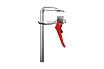 Рычажная струбцина BESSEY Gh20-8 200/80, 8.5 кн, рейка 17.5x6.8 мм BE-GH20-8