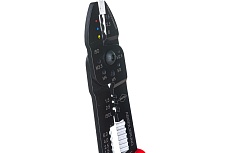 Пресс-клещи для резки и зачистки кабеля Knipex 3 гнезда KN-9722240SB