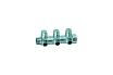 Запорный коллектор с 3 отводами FAR 3/4" 1/2" НР FK 3870 3412