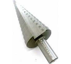 Сверло ступенчатое по металлу 4-30 мм, 14 ступеней, Р6М5 Sekira 00-00010706