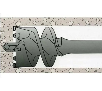 Бур проломной СТС-031 60x600 мм, SDS-max Strong стс-031060600