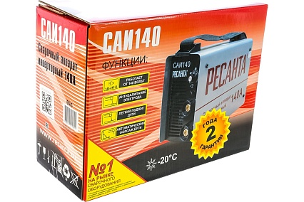 Инверторный сварочный аппарат Ресанта САИ 140 65/5