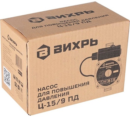 Насос для повышения давления Вихрь Ц-15/9 ПД 68/7/13