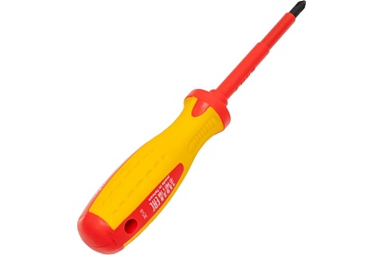 Диэлектрическая отвертка Insulated Ph2x100 мм Matrix CrMo, до 1000 В PROFESSIONAL 12928