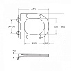 Чаша для унитаза BelBagno SFERA-TOR BB2141CP-TOR/SC безободковая с крышкой