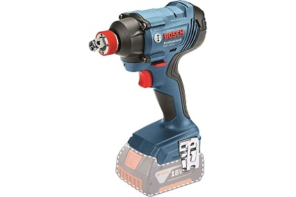 Аккумуляторный гайковерт Bosch GDX 180-LI, cоло, картон 06019G5226