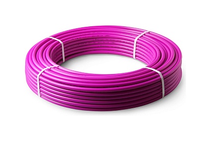 Пятислойная труба PRO AQUA PE-RT SDR 7,4 Фиолетовая 16x2,2 300м PERT5S7416300