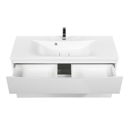 Тумба с раковиной BelBagno Marino 110 см Bianco Lucido