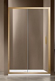 Душевая дверь Vincea Garda VDS-1G130CLG 130x190 брашированное золото, прозрачная