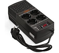 Стабилизатор Exegate Power AD5000-600 600VA/300W, диапазон 150-280В, 4 евророзетки 285937