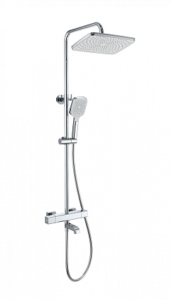 Душевая стойка Wonzon&Woghand Stay 2 WW-B3016-T1-CR термостат, хром