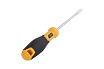 Шлицевая отвертка Deli SL6х150мм DL6361501 Cr-V, магнит, TPR+PP ручка 98355