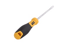 Шлицевая отвертка Deli SL6х150мм DL6361501 Cr-V, магнит, TPR+PP ручка 98355