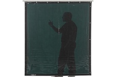 Защитная штора Dark Green 2000x1400x0.4 мм FABTEC 63944