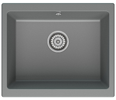 Кухонная мойка Point Сидли PN3007AL 55 см серый