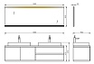 Мебель для ванной Orans BC-6023-1800 180 см белый