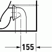 Чаша для унитаза Duravit D-Neo 200209 безободковая