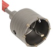 Коронка буровая по бетону с оснасткой Master TCT-72 (72 мм; М22; SDS-plus) EKF tct-72-m22