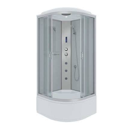Душевая кабина Niagara NG 2307-14F 80x80 стекло матовое, пульт управления, гидромассаж Душевая кабина Niagara NG 2307-14F 80x80 стекло матовое, пульт управления, гидромассаж