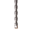 Бур по бетону, двойная спираль, Cobalt W-tip (8x210 мм; SDS PLUS) Denzel 705013