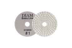 Круг алмазный гибкий шлифовальный Step-3 Extra Line Hybrid (100х3 мм; №1; серый) Diam 686