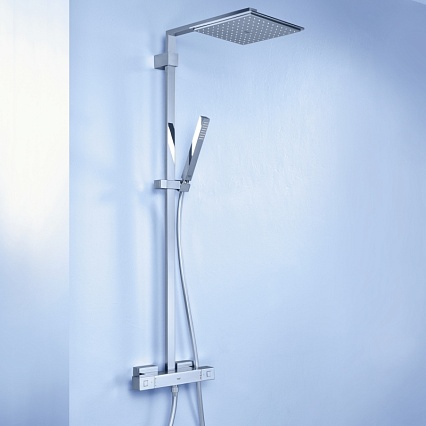 Душевая стойка Grohe Euphoria Cube 26087000 термостат