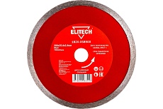 Диск алмазный отрезной сплошной (200х25.4 мм) Elitech 1820.058900