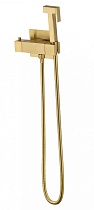 Смеситель Wonzon&Woghand WW-88819903-BG с гигиеническим душем, термостат, брашированное золото