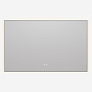 Зеркало Vincea VLM-4F120GM-2 120x65 см, сенсорный выключатель, антипар, диммер, вороненая сталь