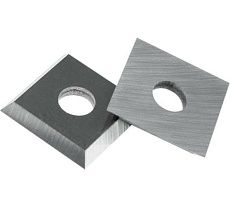 Нож твердосплавный CTK FC 12х12х1.5 мм, 10 шт Deltatools 06-0019