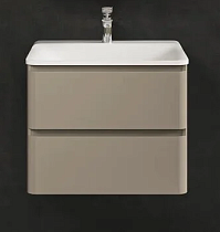 Тумба с раковиной AQUAme S4 60 см бежевый