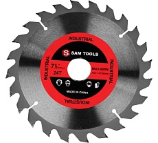 Пильный диск SAMGRUPP по дереву 190х30 мм. 24 зуб. SAMC-020190024