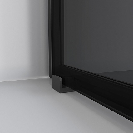Душевой уголок Niagara Nova NG-2823-34BLACK 90x90 тонированный, черный